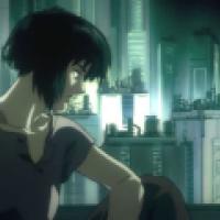 image from the film Ghost in the Shell