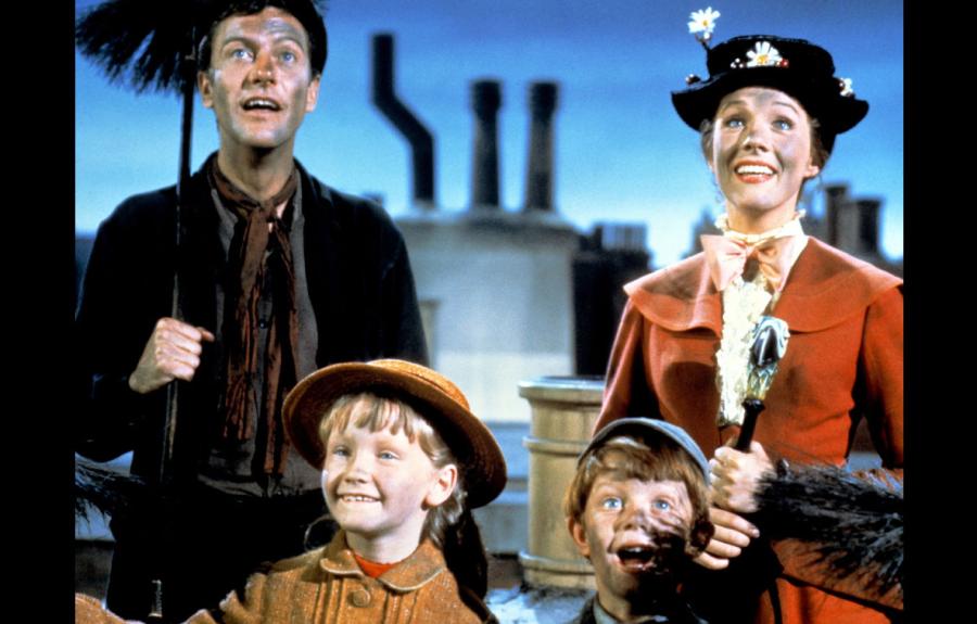 scene from the film MARY POPPINS