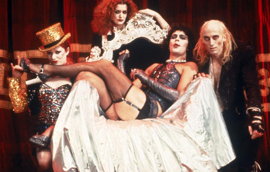 scene from the film THE ROCKY HORROR PICTURE SHOW