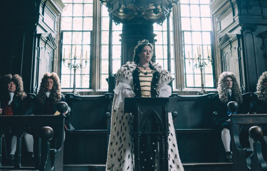 still from the film THE FAVOURITE