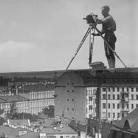 image from the film MAN WITH A MOVIE CAMERA
