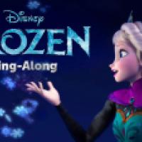 Scene from the film Frozen Sing-a-Long