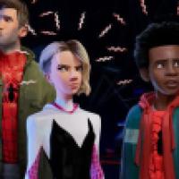 image from the film Spider-Man: Into the Spider-Verse 3D