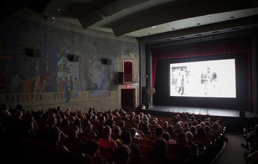 Film screening at Cornell Cinema