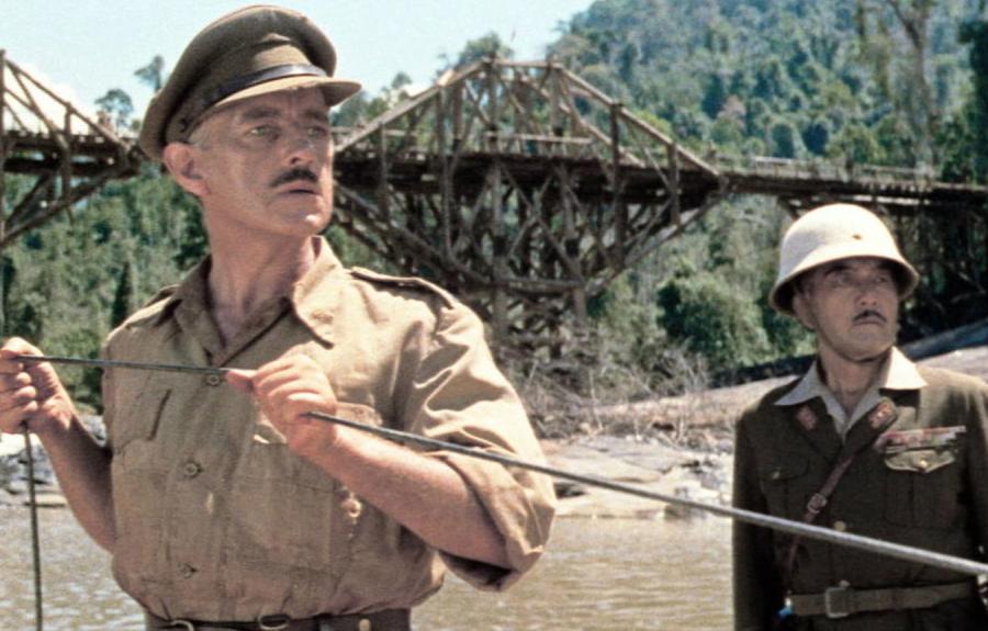 scene from the film THE BRIDGE ON THE RIVER KWAI