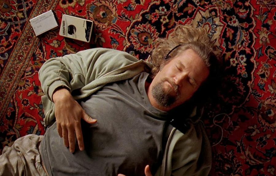 scene from THE BIG LEBOWSKI