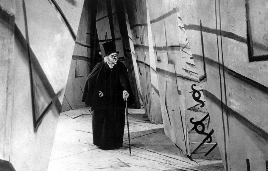 scene from the film THE CABINET OF DR. CALIGARI