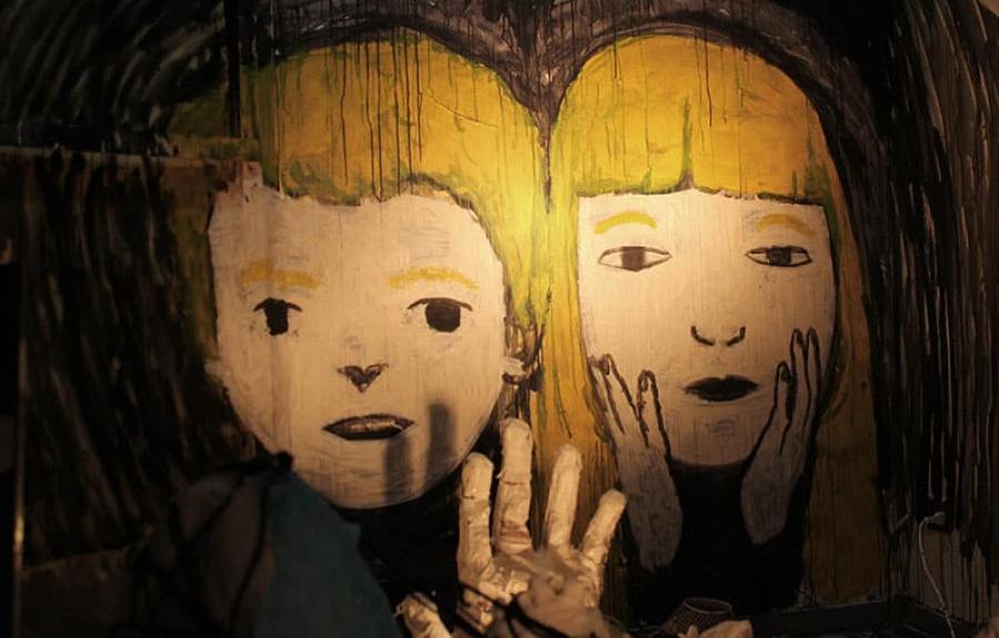 Image from the film THE WOLF HOUSE