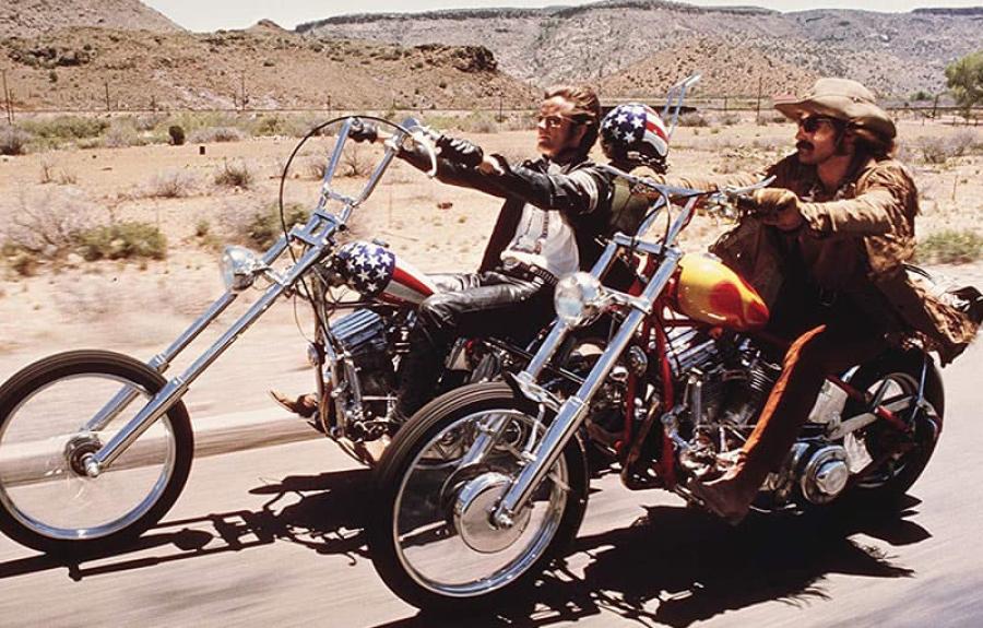 image from the film EASY RIDER