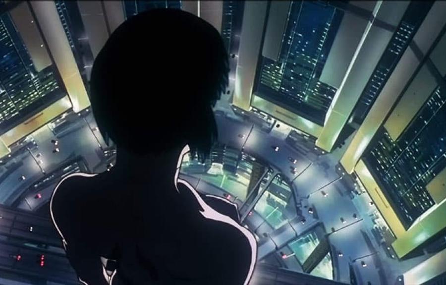 image from the film GHOST IN THE SHELL