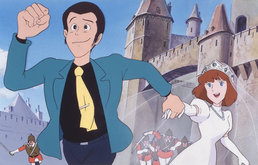 image from the film LUPIN III: THE CASTLE OF CAGLIASTRO