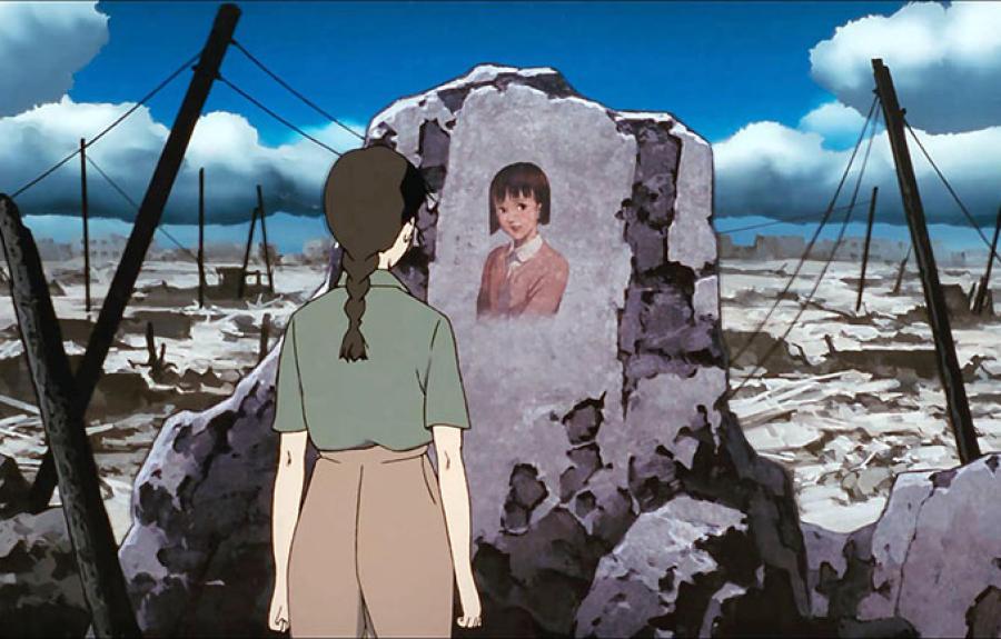 image from the anime MILLENNIUM ACTRESS