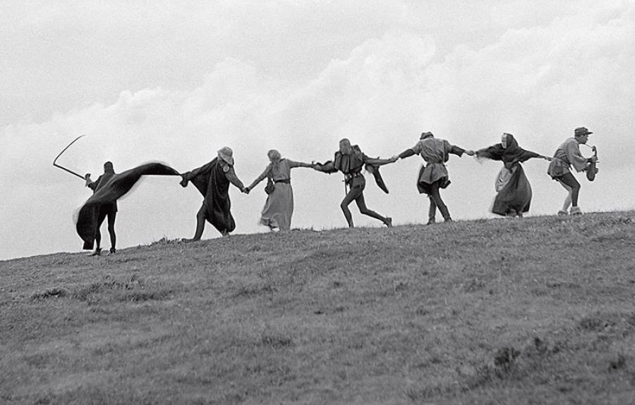 image from the film THE SEVENTH SEAL