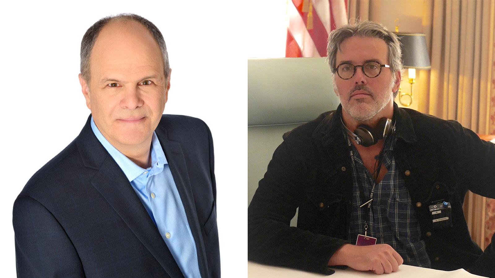 portraits of Michael Kantor (L) and Scott Ferguson (R)