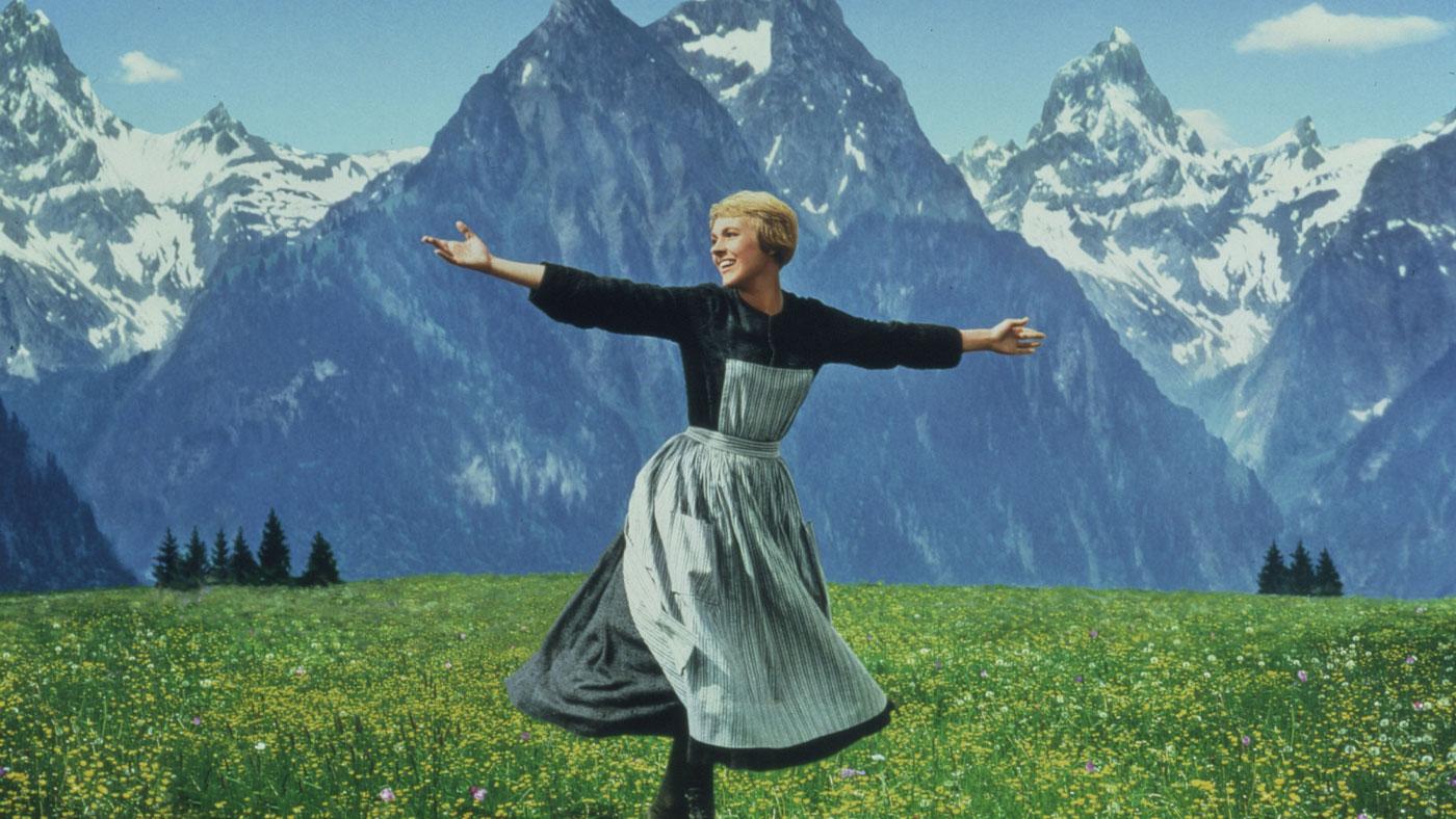Scene from the film The Sound of Music