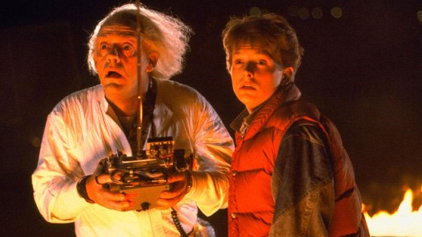 Still from the film Back to the Future