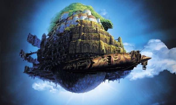 image from the film Castle in the Sky