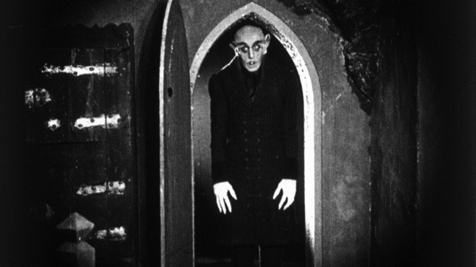 Scene from the film Nosferatu