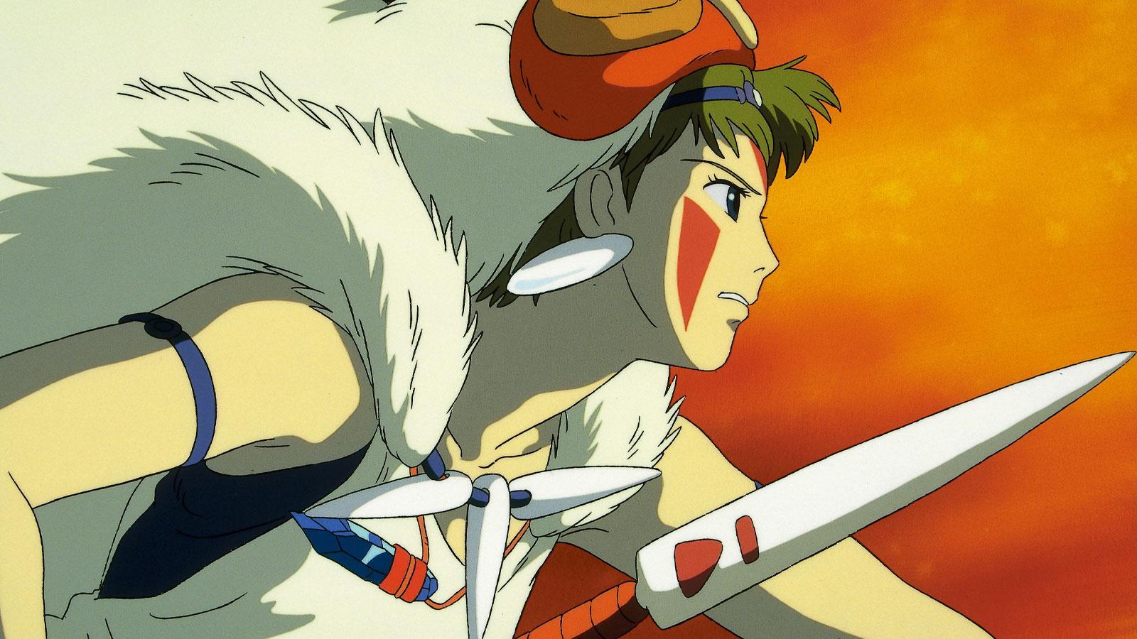 Scene from the film Princess Mononoke