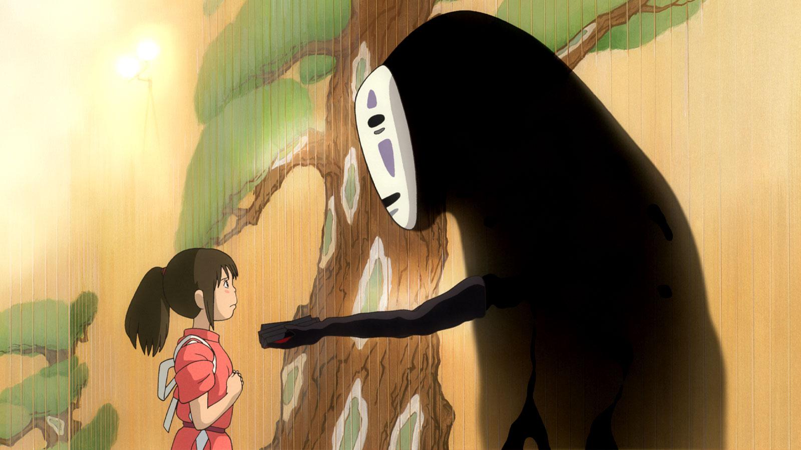 Scene from the film Spirited Away