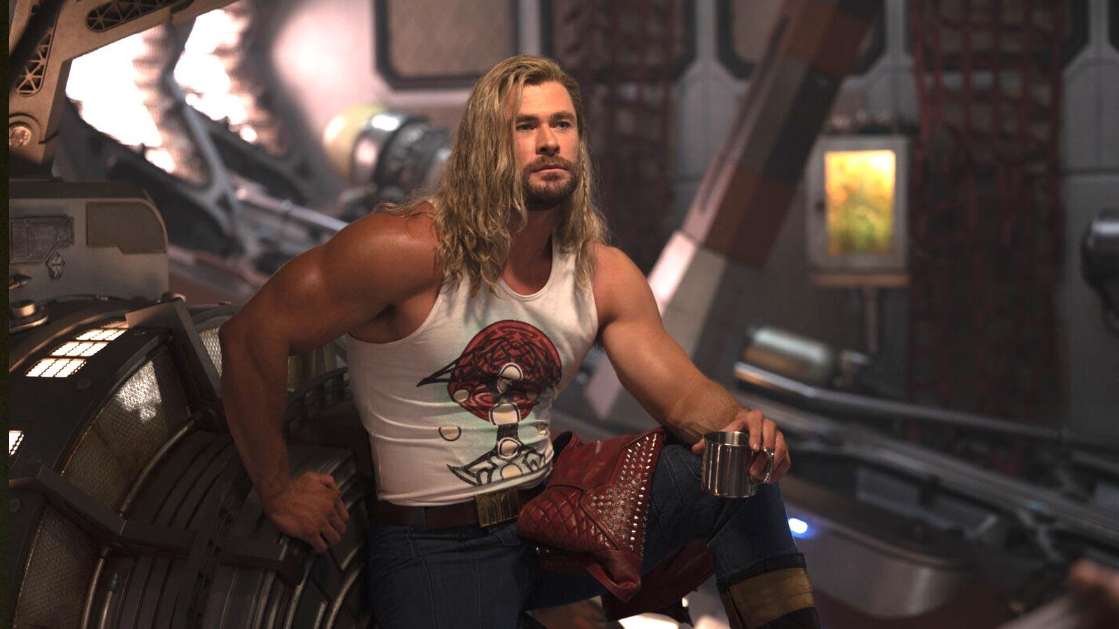 Scene from the film Thor: Love and Thunder