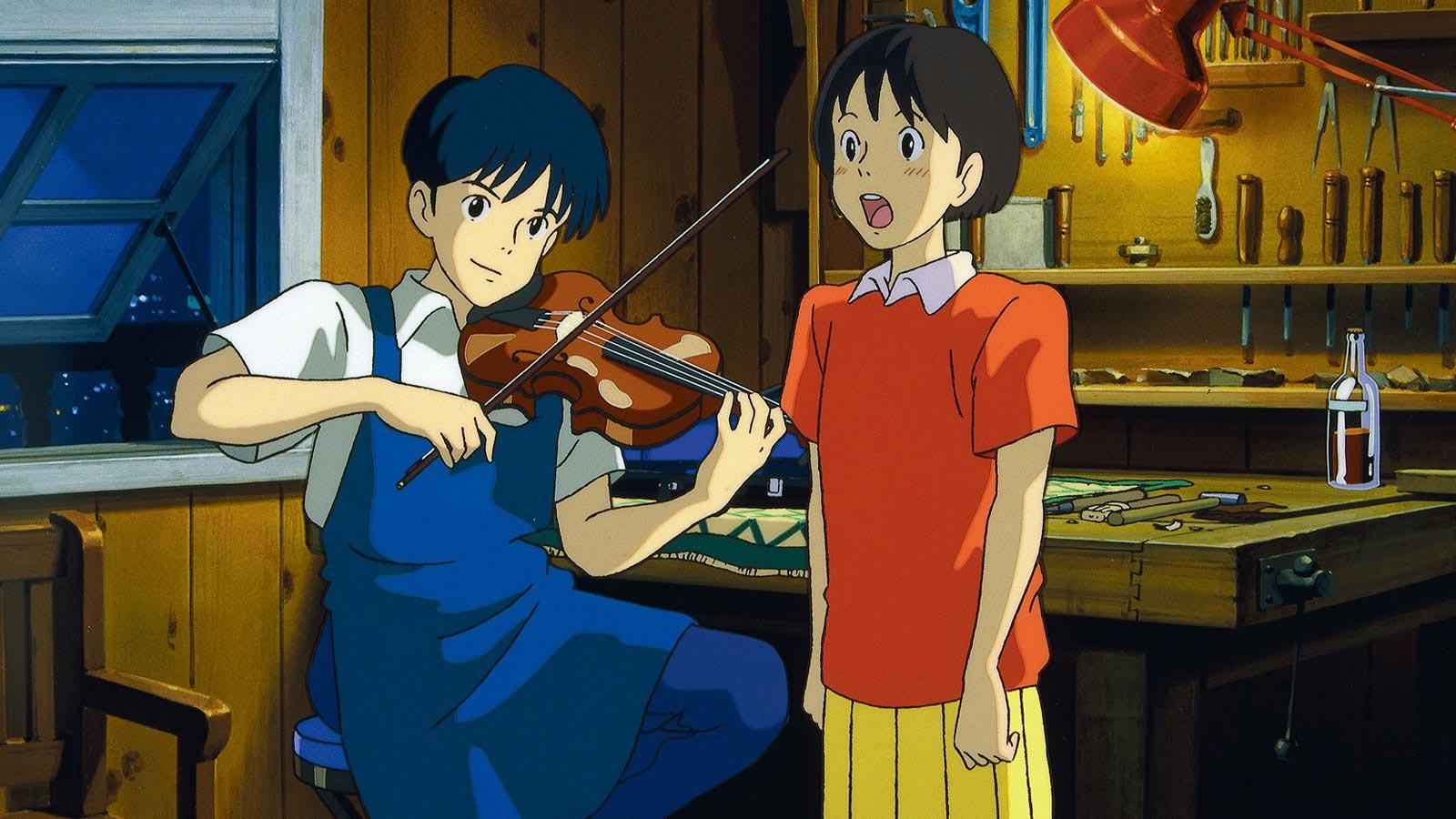 Scene from the film Whisper of the Heart