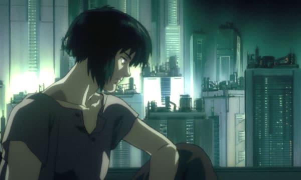 image from the film Ghost in the Shell