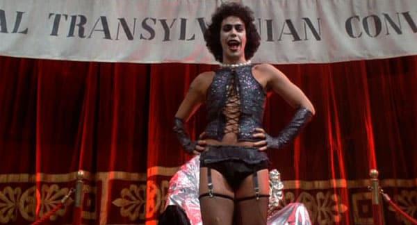 image from the film The Rocky Horror Picture Show