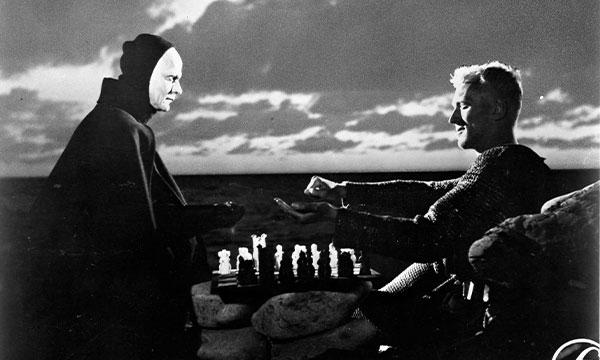 image from the film The Seventh Seal