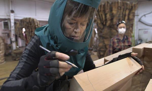 image from the film Ursula von Rydingsvard: Into Her Own