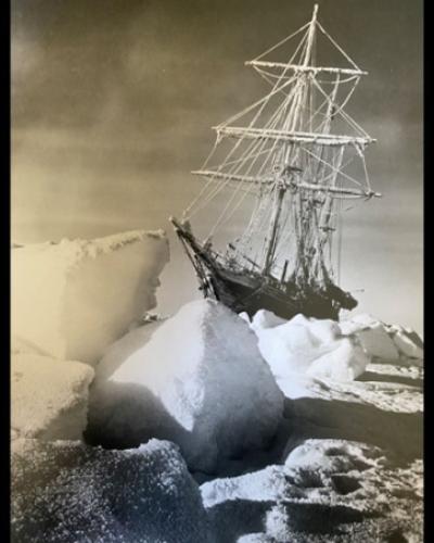 image from the film SOUTH: Ernest Shackleton and the Endurance Expedition
