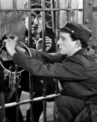 image from the film STEAMBOAT BILL, JR.